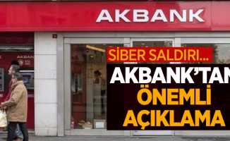 Akbank'tan önemli açıklamalar