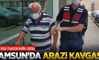 Samsun'da arazi kavgası: 2 kişi hastanelik oldu