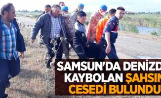 Samsun'da denizde kaybolan şahsın cesedi bulundu