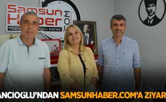 Hancıoğlu'ndan Samsunhaber.COM'a ziyaret: Gümbür gümbür geliyoruz!