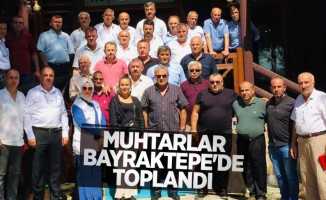 Muhtarlar Bayraktepe'de toplandı