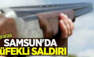 Samsun'da tüfekli saldırı: 1 yaralı