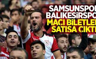 Samsunspor-Balıkesirspor Maçı Biletleri Satışa Çıktı 