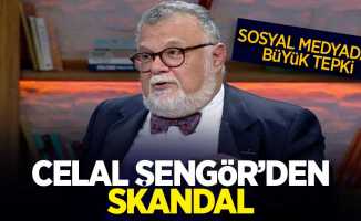 Celal Şengör'den skandal! Sosyal medyadan büyük tepki