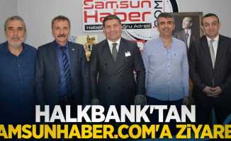 Halkbank'tan Samsunhaber.com'a ziyaret