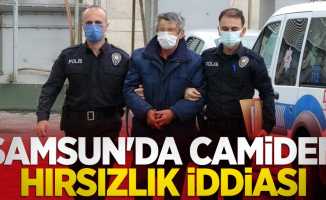 Samsun'da camiden hırsızlık iddiası