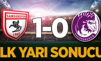 Y.Samsunspor 1 -Keçiörengücü 0 (İlk Yarı Sonucu)