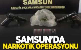 Samsun'da narkotik operasyonu