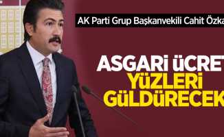 AK Parti Grup Başkanvekili Cahit Özkan; Asgari ücret yüzleri güldürecek