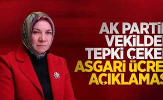 AK Partili vekilden tepki çeken asgari ücret açıklaması