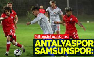 Antalyaspor 1-1 Samsunspor