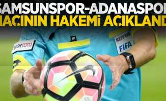 Samsunspor - Adanaspor Maçının Hakemi Açıklandı 