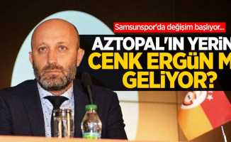 Samsunspor'da değişim başlıyor... Aztopal'ın yerine Cenk Ergün mü geliyor ?