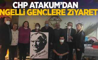 Atakum CHP'den Engelli Gençlere Ziyaret