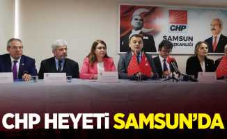 CHP Heyeti Samsun'da