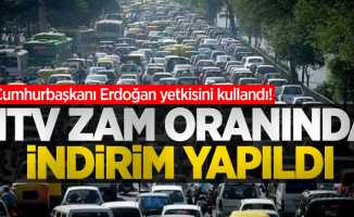 Cumhurbaşkanı Erdoğan yetkisini kullandı! MTV zam oranında indirim 