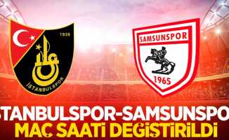 İstanbulspor - Samsunspor maç saati değiştirildi 