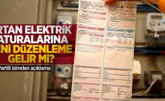 Artan elektrik faturalarına yeni düzenleme gelir mi? AK Partili isimden açıklama