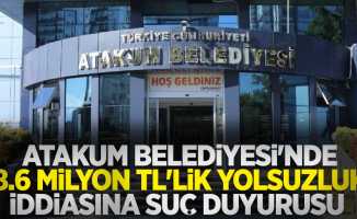 Atakum Belediyesi'nde "8.6 milyon TL'lik yolsuzluk" iddiasına suç duyurusu