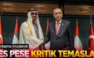 Cumhurbaşkanı Erdoğan Birleşik Arap Emirlikleri'nde! 13 kritik anlaşma