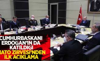 Cumhurbaşkanı Erdoğan'ın da katıldığı NATO Zirvesi'nden ilk açıklama! Bölgeye takviye güç gönderilecek