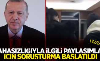 Cumhurbaşkanı Erdoğan'ın rahatsızlığıyla ilgili paylaşımlarda bulunan 1 kişi Bağcılar'da gözaltına alındı