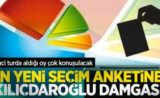 En yeni seçim anketine Kılıçdaroğlu damgası! İkinci turda aldığı yüzde 51.5'lik oy çok konuşulacak