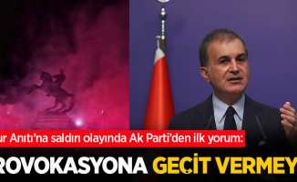 Samsun'da Atatürk heykeline saldırı olayında AK Parti'den ilk yorum: Provokasyona geçit vermeyiz