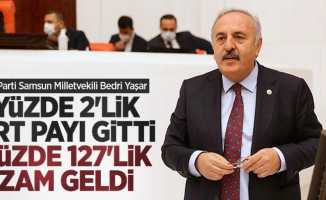 Yaşar: Yüzde 2'lik TRT payı gitti yüzde 127'lik zam geldi