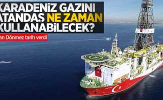 Karadeniz gazını vatandaş ne zaman kullanabilecek? Bakan Dönmez tarih verdi