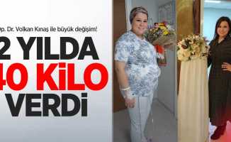 Op. Dr. Volkan Kınaş ile büyük değişim! 2 yılda 40 kilo verdi