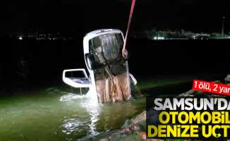 Samsun'da otomobil denize uçtu! 1 ölü, 2 yaralı