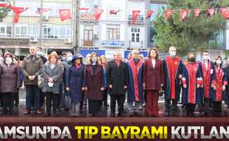 Samsun'da Tıp Bayramı Kutlandı