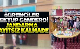 Samsun'daki Öğrenciler Mektup Gönderdi, Jandarma Kayıtsız Kalmadı!