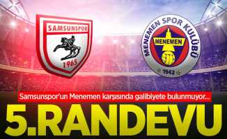 Samsunspor'un Menemen karşısında galibiyete bulunmuyor...  5.RANDEVU 
