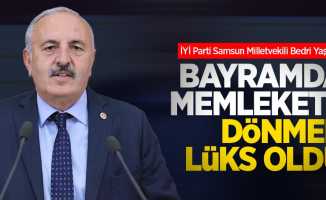Bedri Yaşar: Bayramda memlekete dönmek lüks oldu
