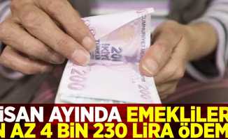 Emeklilere Müjde! Nisan Ayında 4 Bin 230 Lira Ödeme Alacaklar!