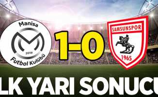 Manisa FK 1 Samsunspor 0 (İlk Devre) 