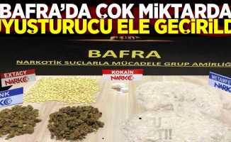 Bafra'da Çok Miktarda Uyuşturucu Ele Geçirildi!
