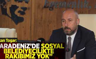 Başkan Togar: “Karadeniz’de sosyal belediyecilikte rakibimiz yok”
