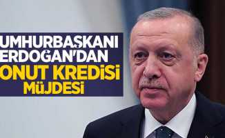 Cumhurbaşkanı Erdoğan'dan konut kredisi müjdesi