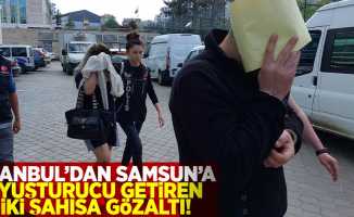 İstanbul'dan Samsun'a Uyuşturucu Getiren 2 Şahıs Tutuklandı!