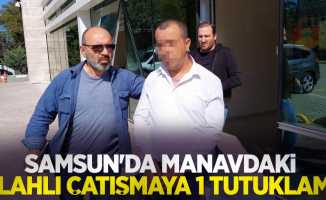 Samsun'da manavdaki silahlı çatışmaya 1 tutuklama