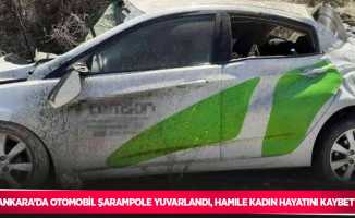Ankara’da otomobil şarampole yuvarlandı, hamile kadın hayatını kaybetti