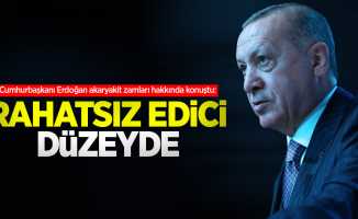Cumhurbaşkanı Erdoğan akaryakıt zamları hakkında konuştu: Rahatsız edici düzeyde