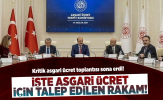Kritik Toplantı Sona Erdi! Türk-İş asgari ücret rakamını komisyona iletti! 6.391 liranın altına düşmesin!
