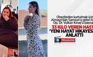 Op. Dr. Volkan Kınaş ile 33 kilo veren hasta süreci anlattı