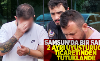 Samsun'da Bir Şahıs 2 Ayrı Uyuşturucu Ticaretinden Tutuklandı!