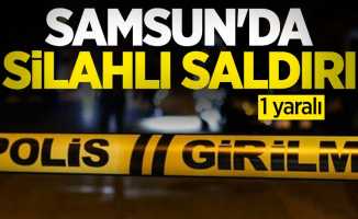Samsun'da Silahlı Saldırı! 1 yaralı