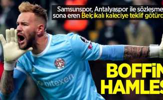 Samsunspor, Antalyaspor ile sözleşmesi sona eren Belçikalı kaleciye teklif götürdü...  BOFFİN  HAMLESİ 